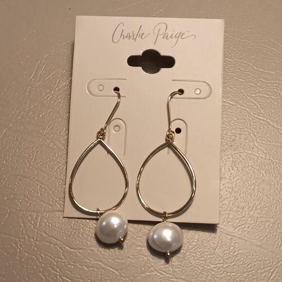 Charlie Paige Euro Collection NWT jewelry lot tassel necklace & drop earrings - Picture 8 of 12